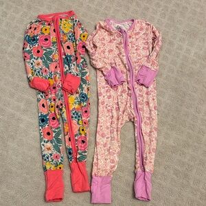 Bamboo sleeper set of 2x 12-18mos